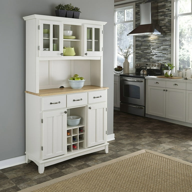 Home styles buffet of buffets with wood sale top