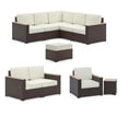 thumbnail image 1 of Homestyles Palm Springs 5 Piece Outdoor Set with Sectional Loveseat and Armchair, 1 of 29