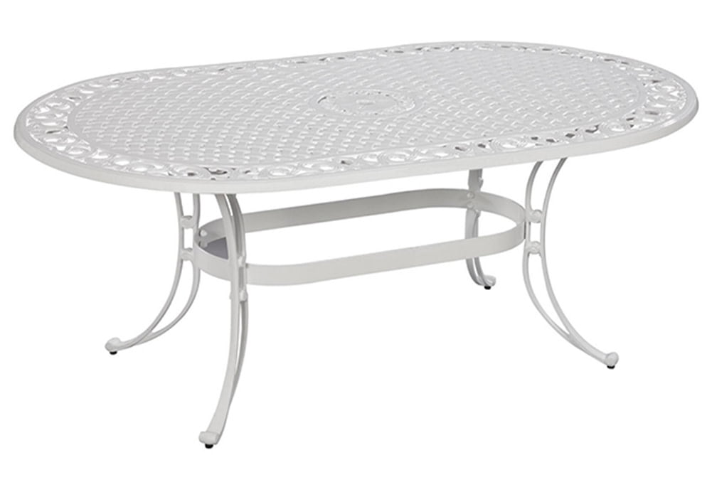 Homestyles Sanibel White Outdoor Dining Table