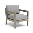 thumbnail image 1 of Homestyles Sustain Wood Outdoor Lounge Armchair in Gray, 1 of 7