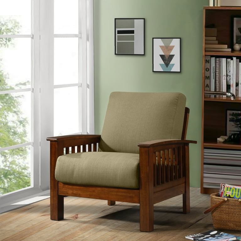 Mission style definitiva accent chairs