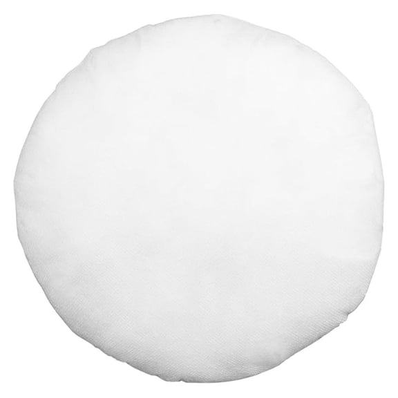 Hometex Throw Pillow Insert 20" Round Polyester Filled Standard Cover