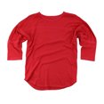 thumbnail image 1 of Hometown Clothing Bundle: Boxercraft Trendy 3/4 Sleeve Mid-Weight Vintage Jersey &amp; 10% off coupon for a future purchase with us, Red-XS, 1 of 4