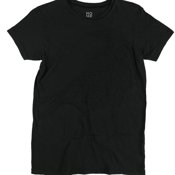 Hometown Heroes Womens Once Upon A Midnight Graphic T-Shirt, Black, Medium