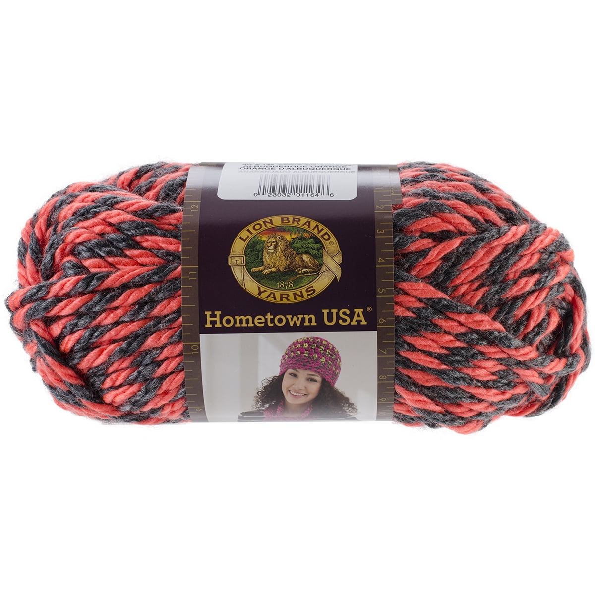 Hometown USA Yarn-Albuquerque Orange - Walmart.com