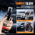 thumbnail image 1 of Hometravel 120ml Car Shellac Remover Spray, Powerful Bird Dropping Tree Sap Bug Stain Cleaner for Car Paint, Glass, Includes Cleaning Cloth, 1 of 8
