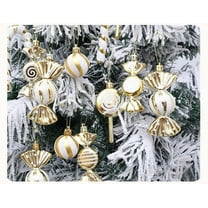 Hometravel 18-Piece Christmas Ball Ornament Set, Gift Box Tree Decorations, Festive Hanging Accessories for Holiday Home, Party Display