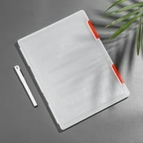 Hometravel A4 Storage Box, Transparent Document Filing Case, Paper Organization System for Office and Personal Use