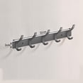 thumbnail image 1 of Hometravel Behind The Door Hook No Drill, Wall-mounted Clothes Hanger, Fixed Hat Coat Rack for Entryway Closet, 1 of 2