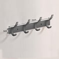thumbnail image 1 of Hometravel Behind The Door Hook No Drill, Wall-mounted Clothes Hanger, Fixed Hat Coat Rack for Entryway Closet, 1 of 2