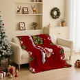 thumbnail image 1 of Hometravel Big Holiday Blanket, Extra Large Flannel Cover, Seasonal Pattern for Sofa and Bedroom Arrangements, 1 of 7