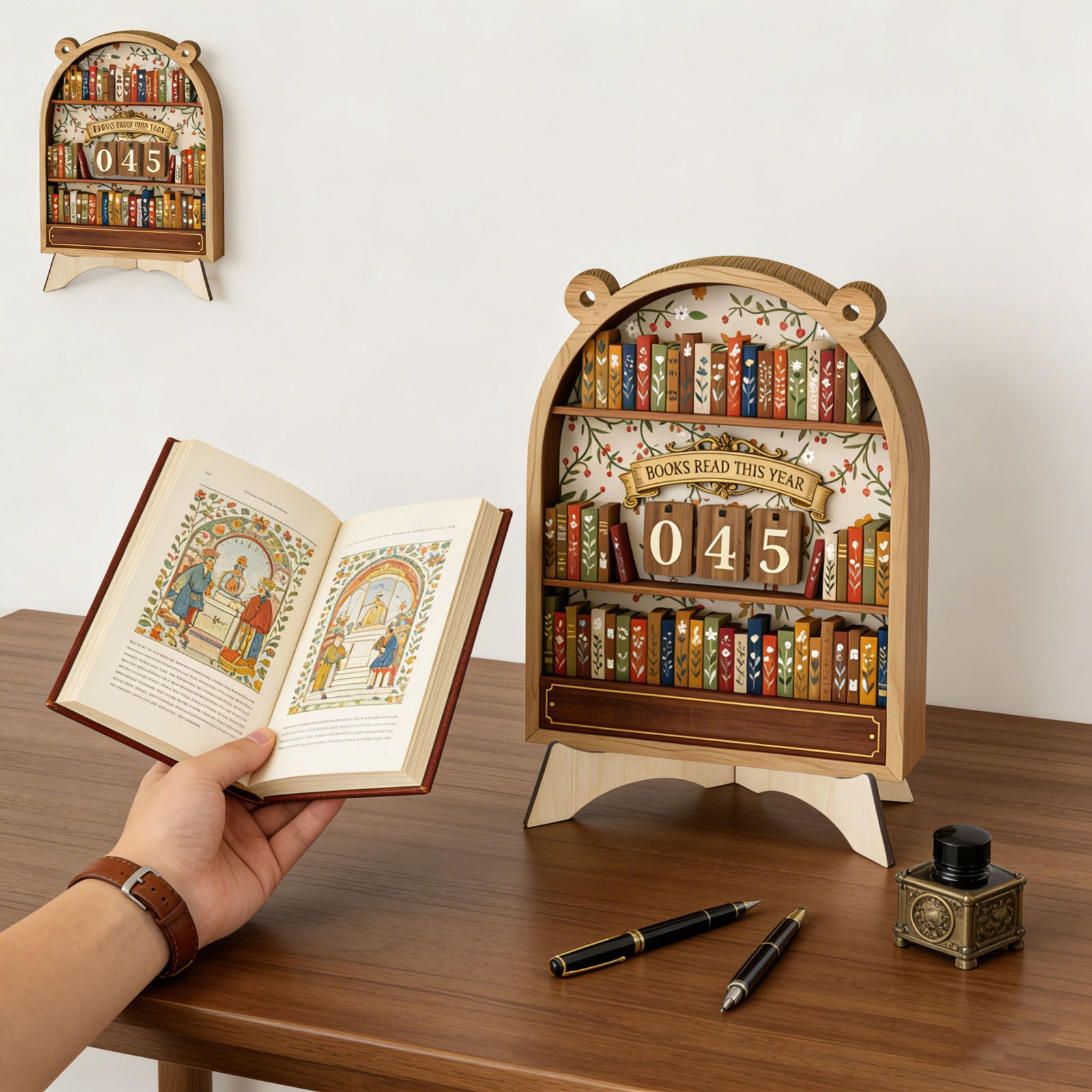 Hometravel Books Read Counter and Tracker, Reading Track Sign for Home ...