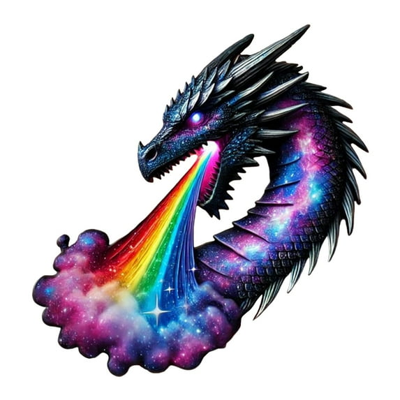 Hometravel Breath Keychain with Dragon Design, Five Dragon Themed Backpack Pendant, Mythical Creature Inspired Accessory for Bags and Personal Style