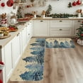 thumbnail image 1 of Hometravel Christmas Kitchen Rugs Set, Non-Slip Floor Mats with Holiday Design, Festive Kitchen Decor Mat Pair for Entryway, Home Decor, Seasonal Display, 1 of 6
