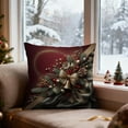 thumbnail image 1 of Hometravel Christmas Pillow Cover, 17.7x17.7 Inch Decorative Pillow Case, Soft Fabric with Hidden Zipper, HOME Decor for Living Room, Bedroom, 1 of 6