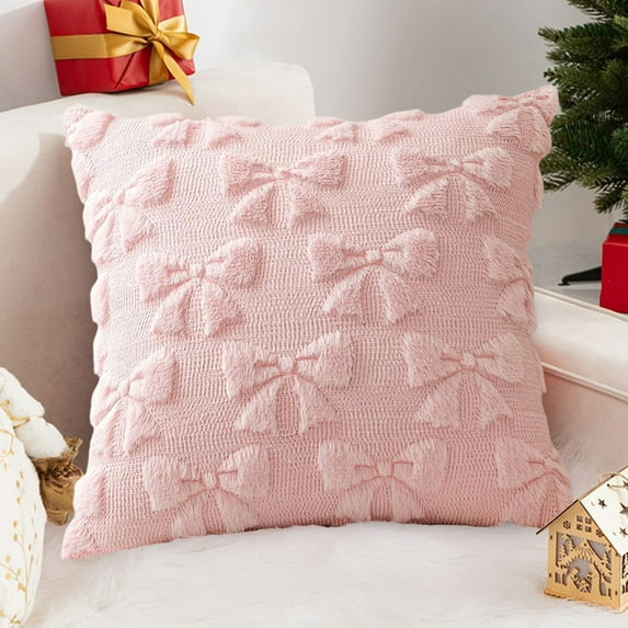 Hometravel Christmas Pillow Covers, Tree Snowflake Pillowcase Design, Soft Couch Cushion 45x45cm