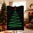 thumbnail image 1 of Hometravel Christmas Themed Blanket, 100x75cm Sofa Throw with Holiday Patterns, Festive Home Decor for Living Room, Bed, Seasonal Comfort and Warmth, 1 of 6