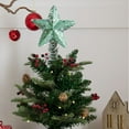 thumbnail image 1 of Hometravel Christmas Tree Topper Star, Five-Point Star Tree Top Decoration, Shining Holiday Party Decor for Home Christmas Tree, 1 of 6
