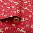 thumbnail image 1 of Hometravel Christmas Wrapping Paper, Gift Wrap Roll with Holiday Patterns, 5 Meter Seasonal Packaging Paper for Present Wrapping, Party Decorations, 1 of 7