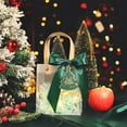 thumbnail image 1 of Hometravel Clear Christmas Hand Carry Bags, Transparent Holiday Gift Packaging, Seasonal Present Carrying Cases for Christmas Eve, Party Favors, Celebration Events, 1 of 6
