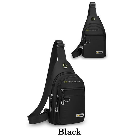 Hometravel Compact Chest Shoulder Bag, Breathable Multifunctional Front Pack, Small Crossbody Bag for Running, Gym, Travel, Essentials Carry