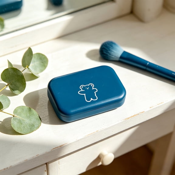 Hometravel Contacts Lens Case Portable and Great Looking, Travel Contacts Lens Storage Box Compact Holder, Daily and Travel Use for Soft