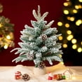 thumbnail image 1 of Hometravel Desktop Cedar Christmas Tree, Mini Holiday Decoration Tree for Tabletop, 45cm Artificial Christmas Pine Display, Compact Festive Tree for Home Decor, 1 of 6