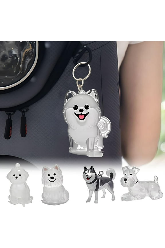 Dog Hair Collection Keychain, Pocket-Sized Pet Grooming Tool and Hair Saver, Portable Accessory for Pet Owners and Daily Commute
