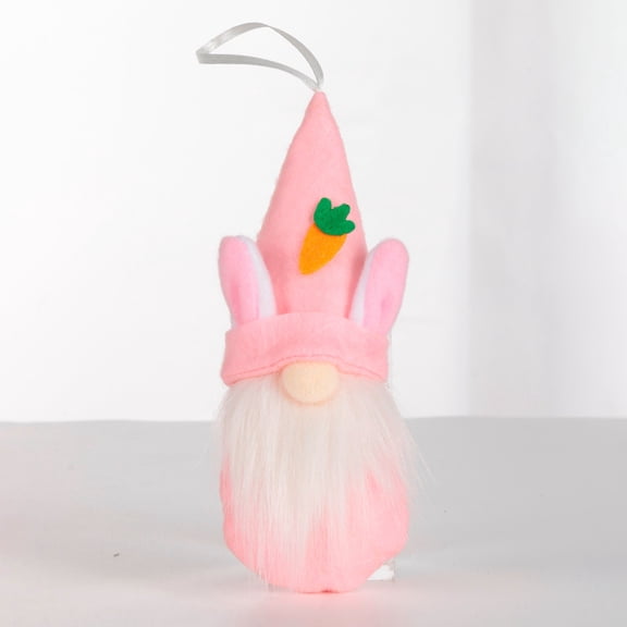 Hometravel Easter Faceless Doll Pendant, Holiday Theme Hanging Decoration for Home, Whimsical Gnome Ornament for Wall, Door, and Spring Season Display