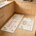 thumbnail image 1 of Hometravel Easter Themed Doormat Welcome Mat, Absorbent Entryway Rug, Spring Home Decor Floor Mat for Front Door, 1 of 6