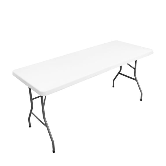 Hometravel Elastic Tablecloth, Half Wrap Stretch Table Cover, Washable Fitted Tablecloth for Dining Table, Kitchen Table, Picnic Table, Desk 60x30in, Easy Care for Daily Use