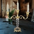 thumbnail image 1 of Hometravel European Style Metal Candle Holders, Vintage Table Candle Stands, Romantic Dinner and Wedding Display Piece for Decor, 1 of 7