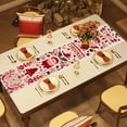 thumbnail image 1 of Hometravel Festive Table Flag, Waterproof Christmas Tablecloth for Coffee Table, Holiday Decoration Supplies for Living Room or Entertainment Center, 1 of 6