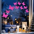 thumbnail image 1 of Hometravel Glows in the Dark Pink Butterflies, Luminous Stickers for Door Window Decor, Self Adhesive Wall Decals for Room and Home Decoration, 1 of 7