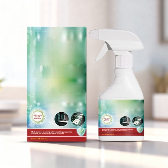 Hometravel Household Multi-Purpose Cleaner, 237ml All-Surface Cleaning Agent for Stains and Grime, Versatile Formula for Kitchen, Bathroom, and Home Maintenance