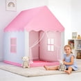 thumbnail image 1 of Hometravel Kids Play Tent, Foldable Indoor Castle Toy House, Up Game Tunnel for Bedroom, Outdoor Garden, Reading Relaxation Corner, 1 of 6