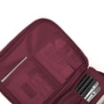 thumbnail image 1 of Hometravel Large Capacity Waterproof Makeup Bag, Multifunctional Travel Toiletry Organizer with Double Layers, Portable Cosmetic Storage Pouch for Women, 1 of 9