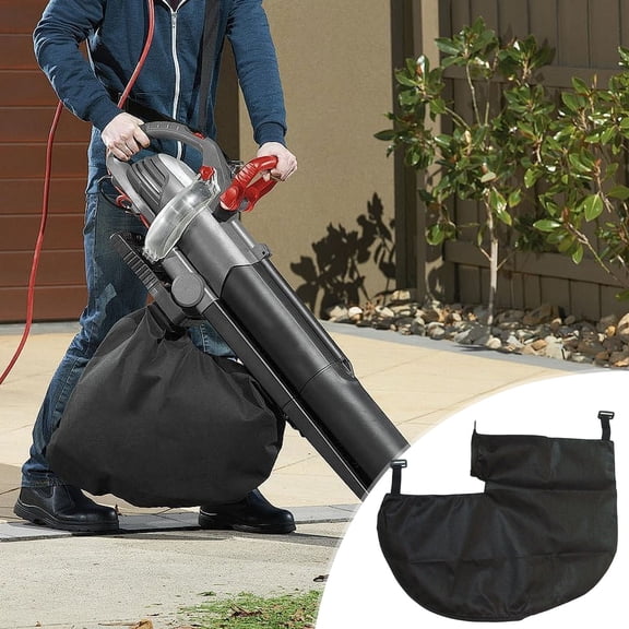 Hometravel Leaf Vacuum Collection Bag, Adjustable Design with Zip Closure, Replacement Bag for Lawn Garden Leaf Blowers