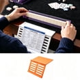 thumbnail image 1 of Hometravel Mahjong Card Foldable Under-Mat Slide-in Stand, Slide-In Tile Rack for American Mahjong, Portable Tabletop Game Organizer for Cards, Tiles, 1 of 5