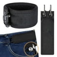 thumbnail image 1 of Hometravel Metal Hook Elastic Belt Closure, Unisex No Buckle Invisible Waistband for Outdoor Work Pants, Adjustable Stretch Band for Secure Fit, Durable, 1 of 5