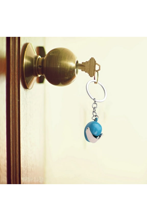 Motorcycle Helmet Key Chain, Metal Keyring Pendant for Biker Gift, Mini Key Ring for Birthday and Holiday Present