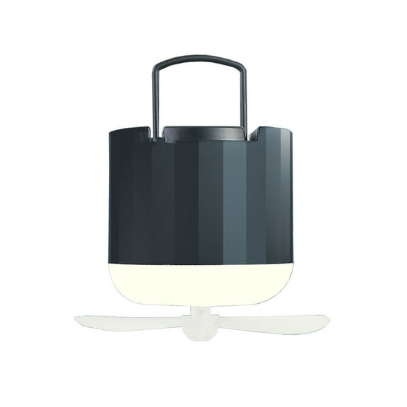 Hometravel Outdoor Camping Fan with Light, Portable Lighting and Air Circulation Equipment, Dual Function Camping Gear for Tent and Outdoor Use