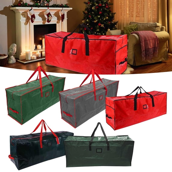 Hometravel Outdoor Christmas Tree Storage Bag, Waterproof and Dustproof Cover for Holiday Tree, Large Storage Bag for Home and Seasonal Use