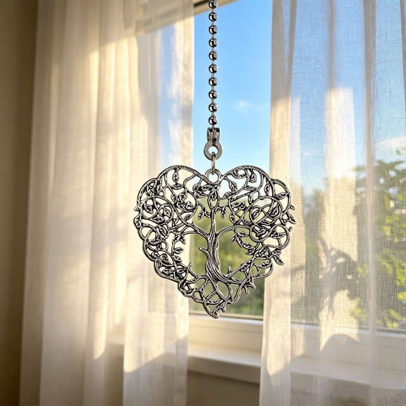 Hometravel Pendant Beaded Pull Cord Crystal, Replacement Pull Chain for Ceiling Fan Light, Lamp Switch Beaded Extension with Crystal