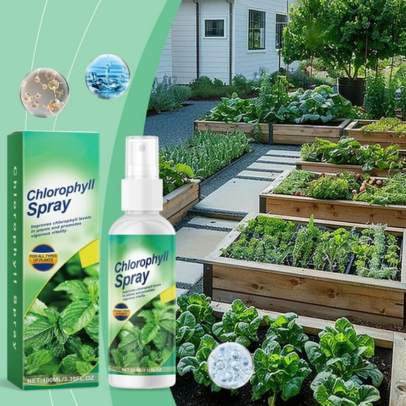 Hometravel Plant Nutrient Spray, Leaf Greening Formula for Potted Plants, Garden Care Solution for Healthy Foliage Maintenance