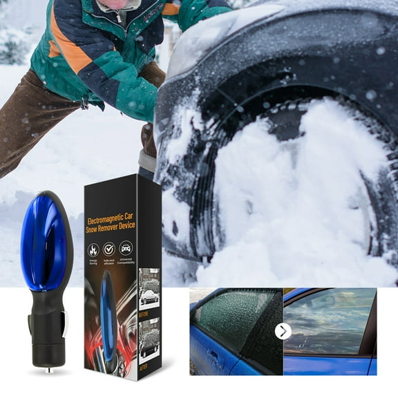 Hometravel Portable Car Defrosting Device, Electromagnetic Heating for Melting Ice, Quick Defrost Tool for Car Glass and Windows