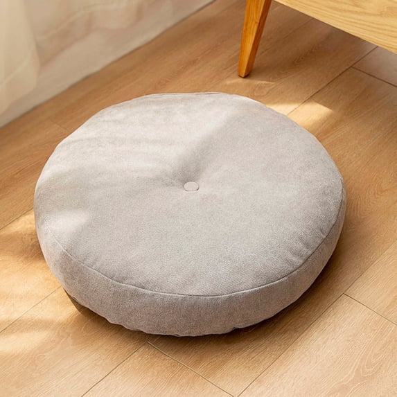 Hometravel Round Floor Cushion Pillow Large Soft Thick, Sitting Pad for Living Room Sofa Bedroom Balcony, Indoor Relaxation Cushion for Reading, TV, Nap, Rest