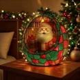 thumbnail image 1 of Hometravel Santa Claus Bubble Bath Night Light, Decorative Indoor Christmas Decor for Bedroom, Tabletop Seasonal Display with Festive Design, Holiday Glow, 1 of 9