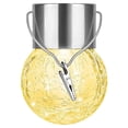 thumbnail image 1 of Hometravel Solar Powered Crackle Glass Ball Pendant Light, Outdoor LED Rattan Ball String Lights for Garden Decor, Waterproof Hanging Lanterns for Patio, Courtyard, Pathway, 1 of 3
