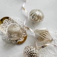 thumbnail image 1 of Hometravel Sophisticated Glass Irregular Ornaments, Shaped Ball Collection with Pine Pumpkin Designs, Unique Christmas Tree Decoration Hanging Decor, 1 of 4